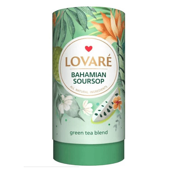 Tea Green Loose Bahama Soursop – Tube – 2.82 oz (80gr)